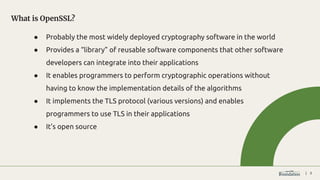 Open Source Post-Quantum Cryptography - Matt Caswell | PDF