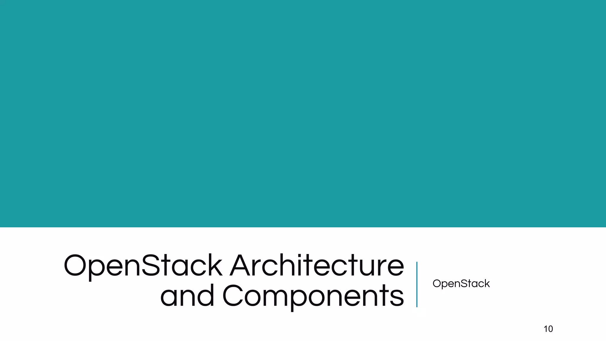 OpenStack Architecture and Use Cases | PPTX