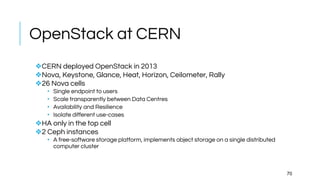 OpenStack Architecture and Use Cases | PPTX