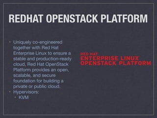Openstack Platform 9 OpenStack (projects 101) | PDF