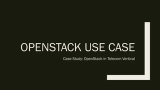 OpenStack- A ringside view of Services and Architecture | PPT