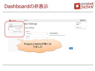 DashboardηǱʾ 
ProjectAdmino ޤ  