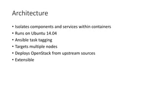 Openstack ansible | PDF