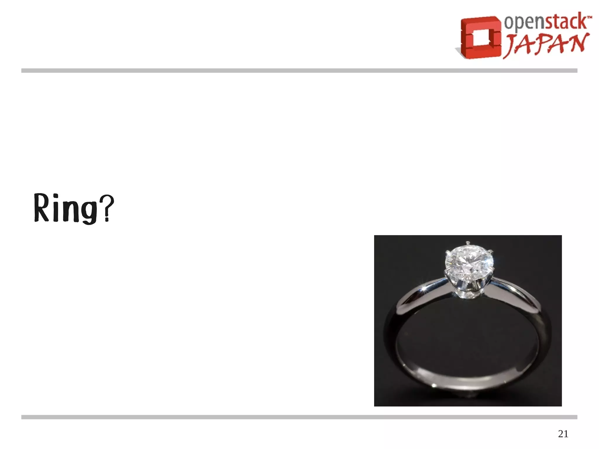 Ring?




        21
 