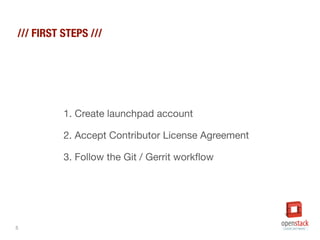 Openstack Contribution in a Nutshell | PDF