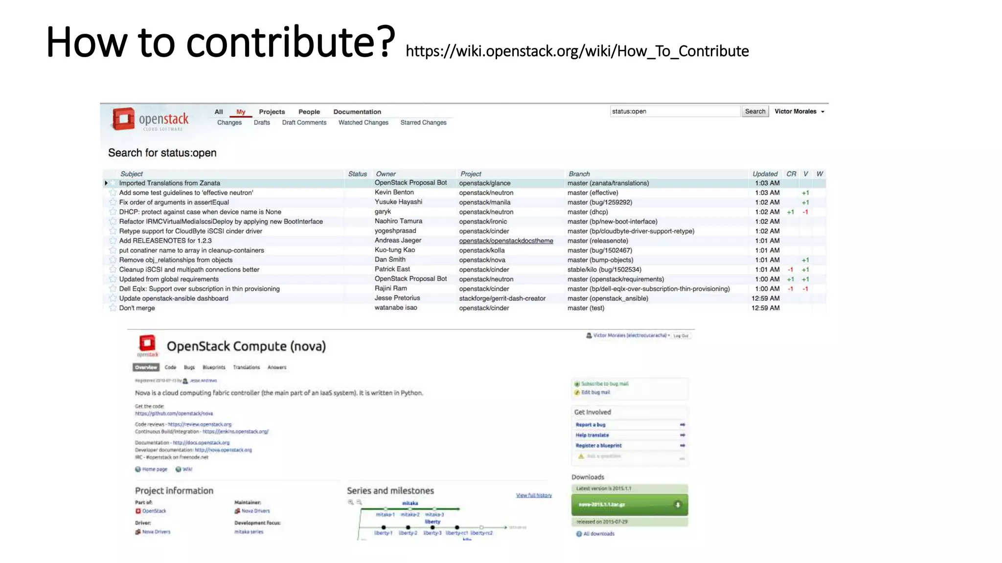How to contribute? https://wiki.openstack.org/wiki/How_To_Contribute
 