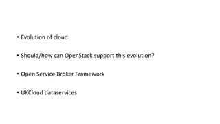 Openstack - Why IaaS will remain relevant