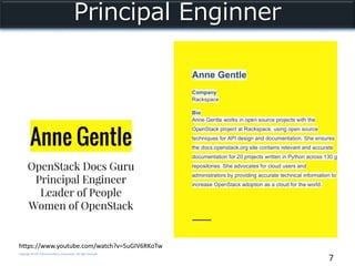 Copyright © NTT Communications Corporation. All right reserved.
Principal Enginner
7
https://www.youtube.com/watch?v=5uGIV6RKoTw
 