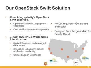 OpenStack Swift In the Enterprise | PPT
