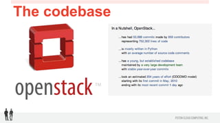 The codebase
 