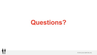 Questions?
 