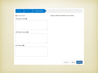 Image 생성:
• Admin Tab –> Images—> Click on Create Image.
 