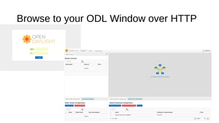 Browse to your ODL Window over HTTP

 