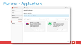 25
Murano - Applications
 