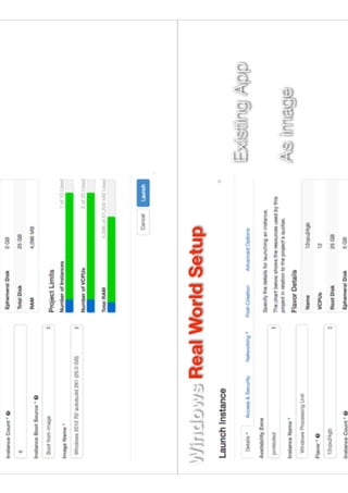 Windows Setup
Happy Path
Using existing
Image
 