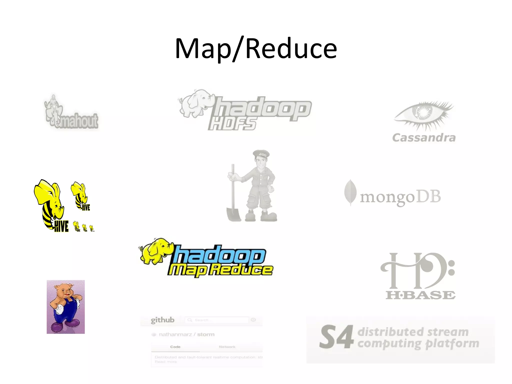 Map/Reduce
 