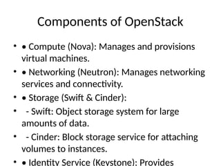 Comprehensive Guide to OpenStack Cloud Computing and Infrastructure ...
