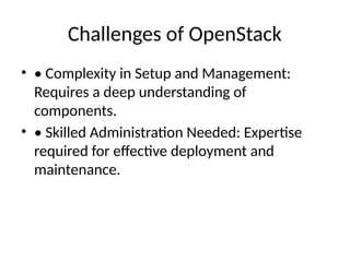 Comprehensive Guide to OpenStack Cloud Computing and Infrastructure ...