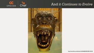 And it Continues to Evolve




          http://www.ﬂickr.com/photos/16339684@N00/2681435235/
 