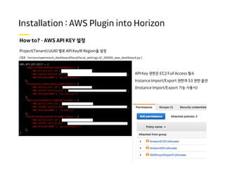 OpenStack Horizon AWS Plugin For Hybrid Cloud | PDF