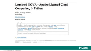 3© 2014 Pivotal Software, Inc. All rights reserved.
 