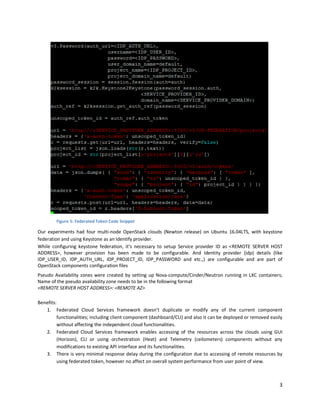 OpenStack Federated Cloud Services using API-Proxy and third party ...