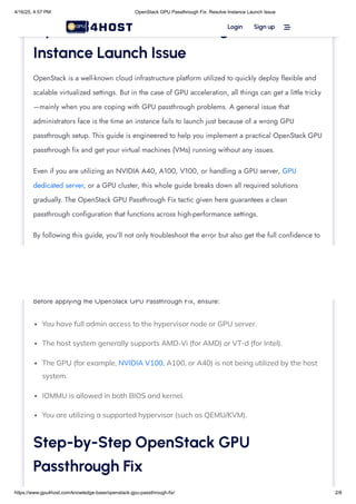 OpenStack GPU Passthrough Fix_ Resolve Instance Launch Issue.pdf