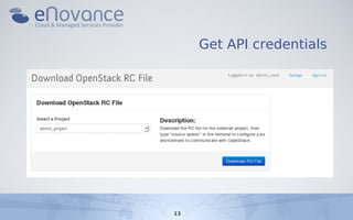 Get API credentials




13
 