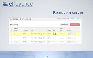Remove a server




16
 