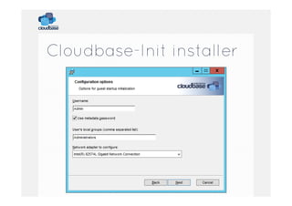 Cloudbase-Init installer

 
