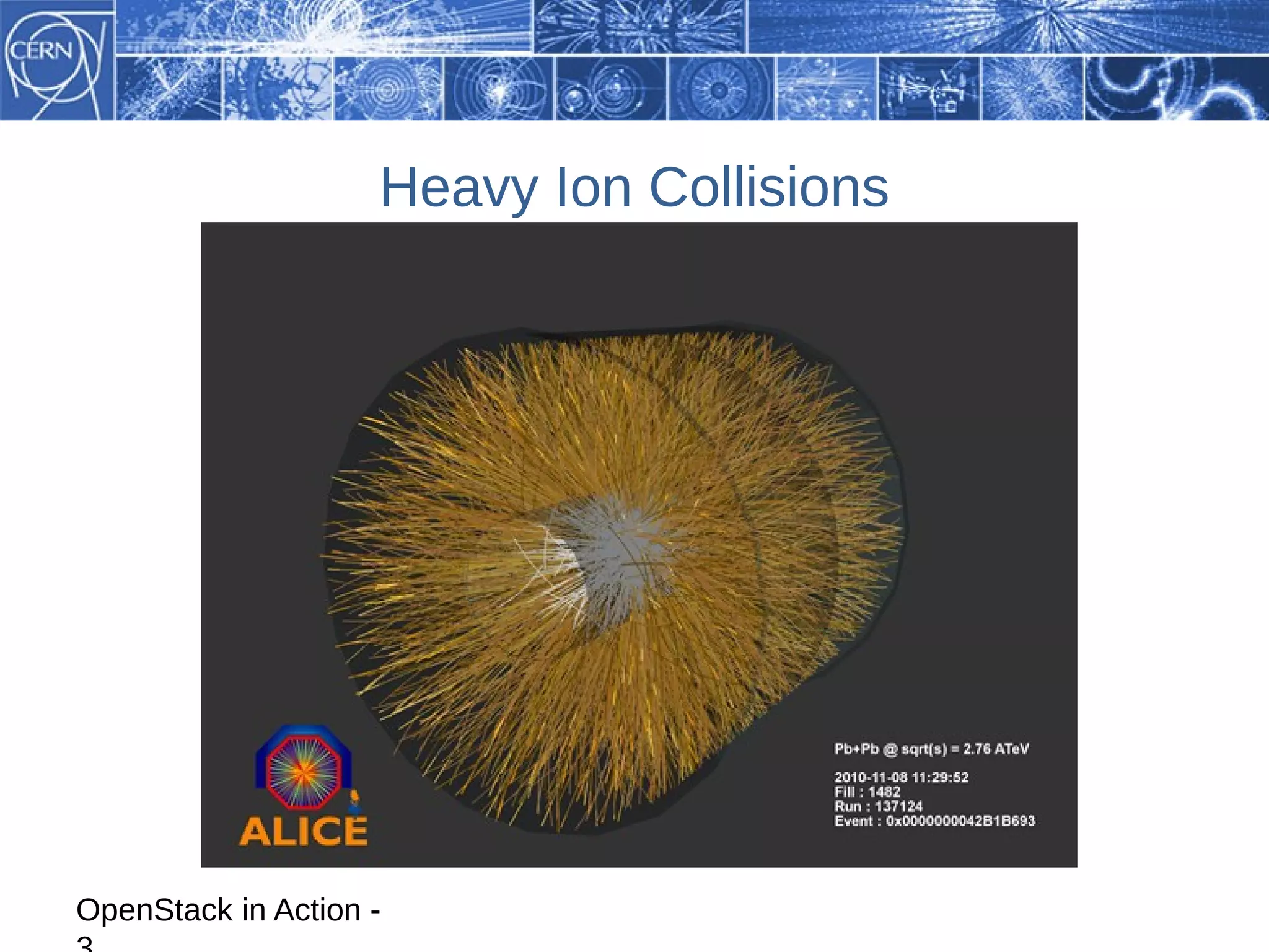 Heavy Ion Collisions




OpenStack in Action -
 