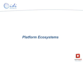 Platform Ecosystems

 