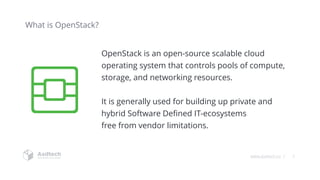 OpenStack in Enterprise | PPT