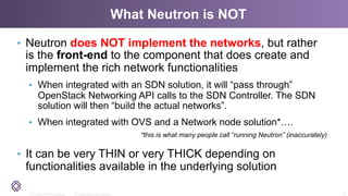 OpenStack networking - Neutron deep dive with PLUMgrid | PDF