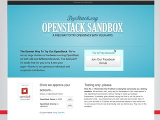 RELEASE CADENCE
RELEASE CADENCE
• Red Hat OpenStack (RHOS)
– 6 Month cadence
– Roughly 2 to 3 months AFTER upstream
• Time...