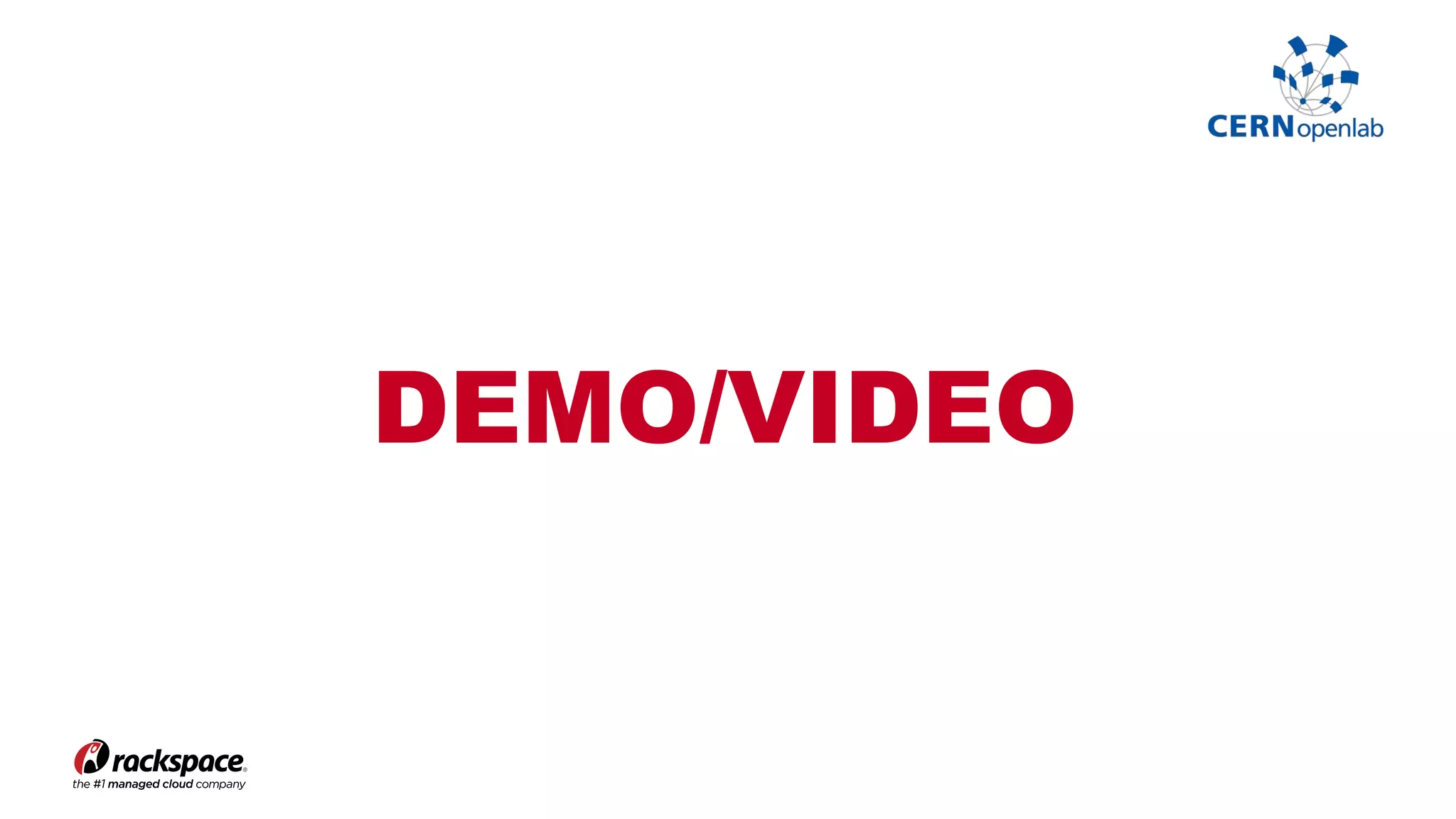 DEMO/VIDEO 
 