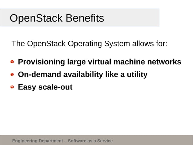 OpenStack Presentation | PPT | Free Download