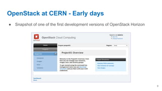 10 Years of OpenStack at CERN - From 0 to 300k cores | PDF