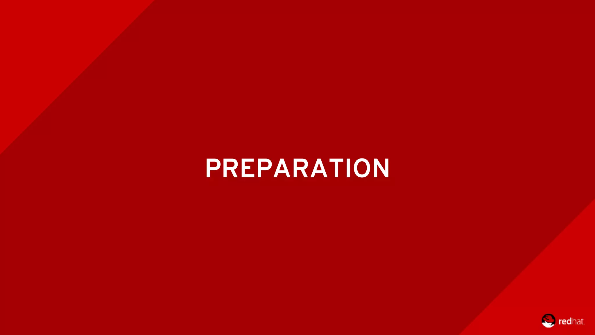 PREPARATION 