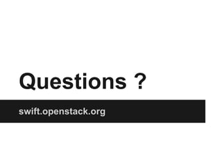 Openstack swift introduction | PPT