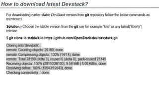 OpenStack Tempest and REST API testing | PDF