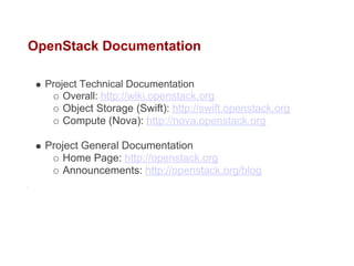 OpenStack Tutorial | PDF