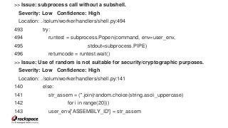 OpenStack Security CI/CD Way