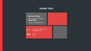 danny.al-gaaf@telekom.de
sage@redhat.com
dalgaaf
sage
Danny Al-Gaaf
Senior Cloud Technologist
Sage Weil
Ceph Principal Architect
IRC
THANK YOU!
 