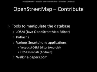 OpenStreetMap- Stats*asby 16.09.2011 at http://wiki.openstreetmap.org/wiki/Stats