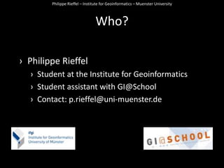 Who?Philippe Rieffel