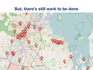 5An introduction to OpenStreetMap
But, there's still work to be done
 