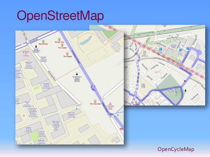 OpenStreetMap and CycleStreets: collaborative map-making and cartogra…