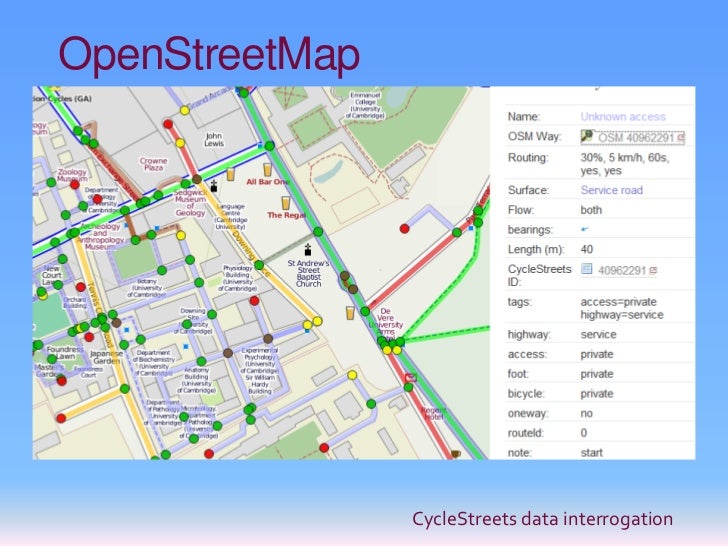 OpenStreetMap and CycleStreets: collaborative map-making and cartogra…
