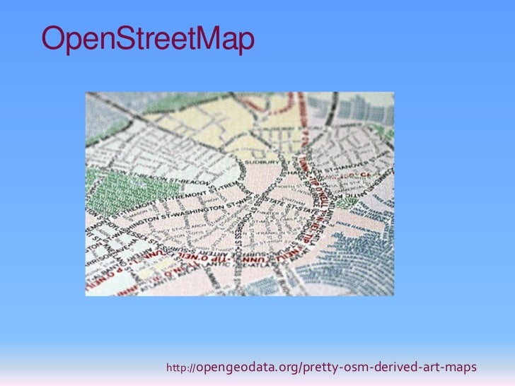 OpenStreetMap and CycleStreets: collaborative map-making and cartogra…